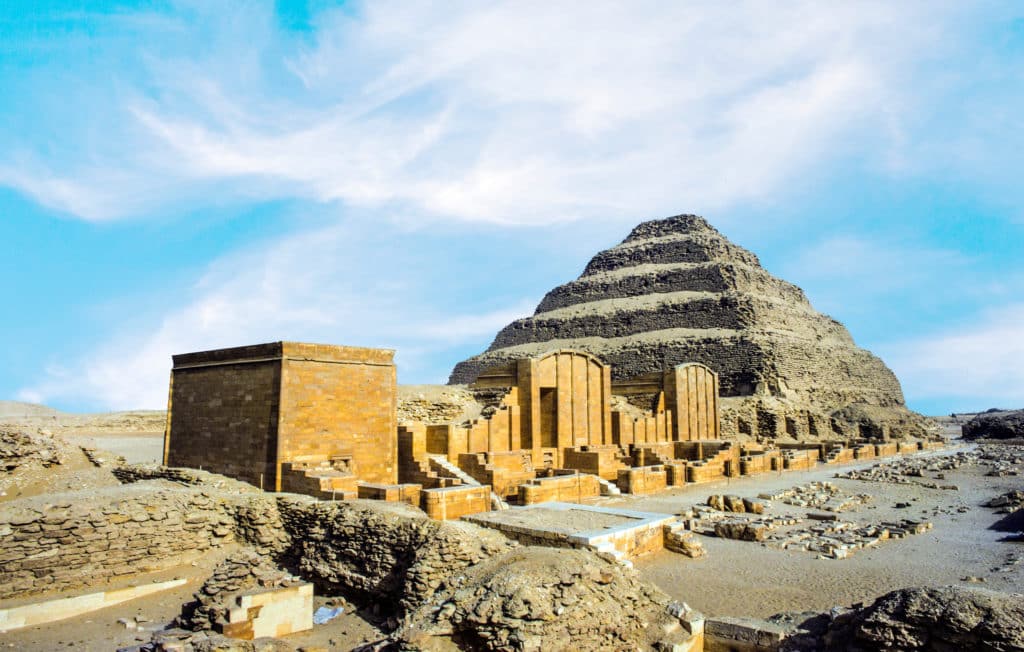 Stufenpyramide von Djoser in Sakkara