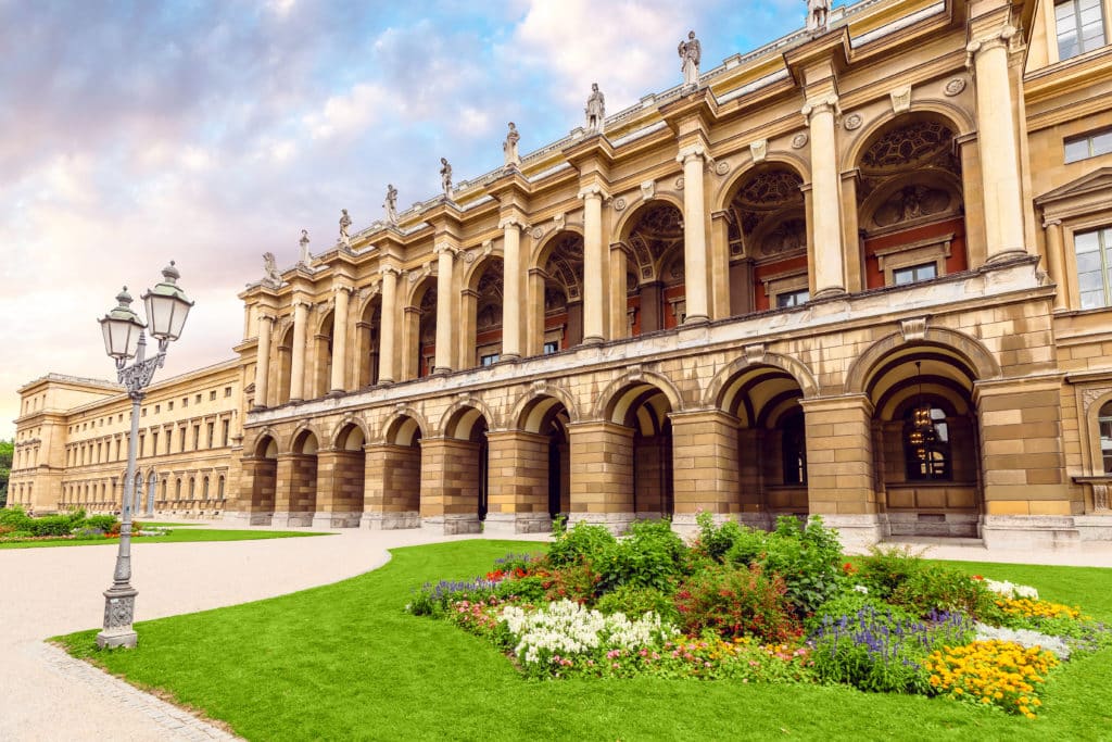 Die Residenz - Schlossmuseum in München 