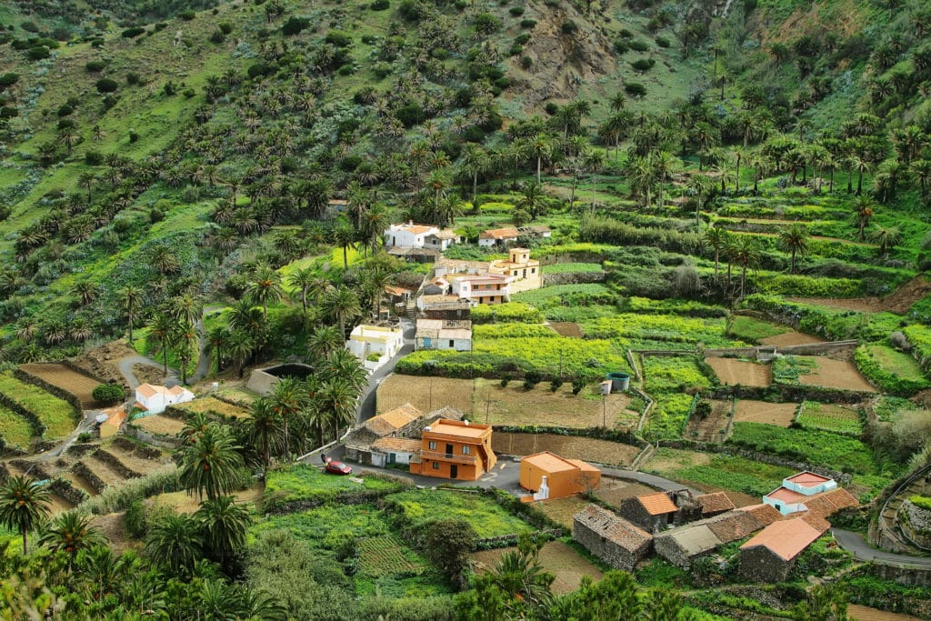 Valle Gran Rey in La Gomera