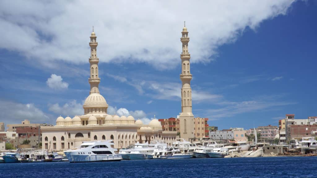 Hurghada's Hafen