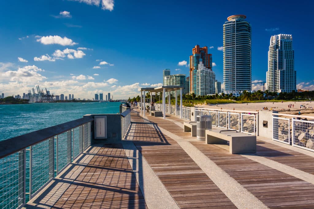 South Pointe Park in Miami