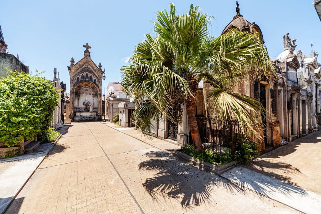 Grab Evitas auf dem Friedhof La Recoleta